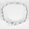 Hermes Collier Chaîne d'Ancre Argent