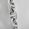Hermes Collier Chaîne d'Ancre Argent