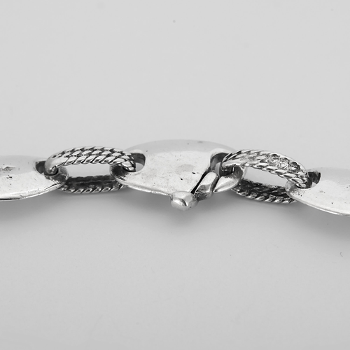Rare Sautoir en argent Hermès
