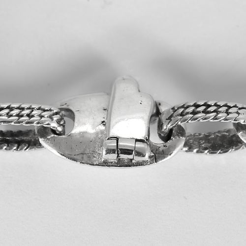 Rare Sautoir en argent Hermès