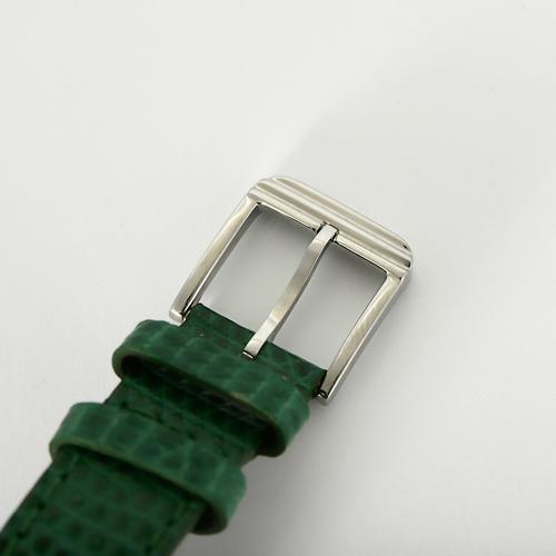 POIRAY - Ma Baguette - Ma première allongée - Montre en acier à boitier rectangulaire et à mouvement quartz