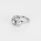 Other Bague en Or blanc 18k Diamant et diamants taillés en rose