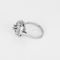 Other Bague en Or blanc 18k Diamant et diamants taillés en rose