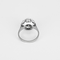 Other Bague en Or blanc 18k Diamant et diamants taillés en rose