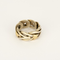 Bague Or jaune 18k et Argent