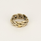 Bague Or jaune 18k et Argent