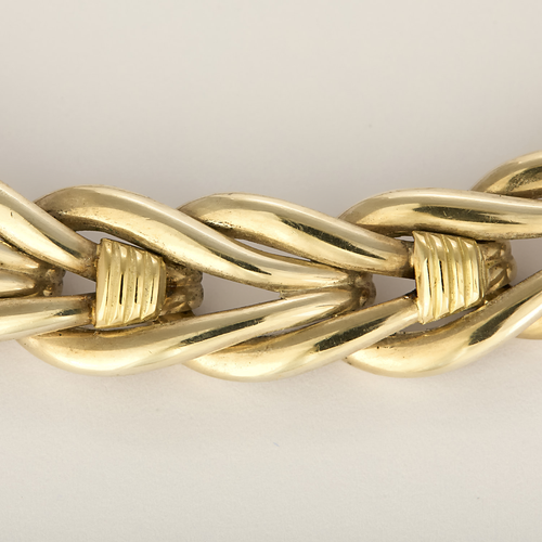Christofle - Collier Or jaune 18k et Argent