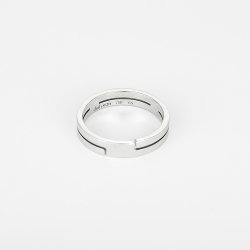 Bague 54 Dinh Van, Bague en Or blanc 18k 58 Facettes DV31288-1