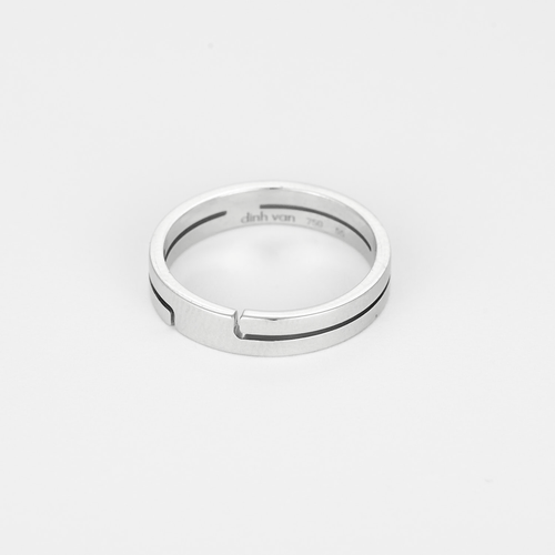 Bague 54 Dinh Van, Bague en Or blanc 18k 58 Facettes DV31288-1