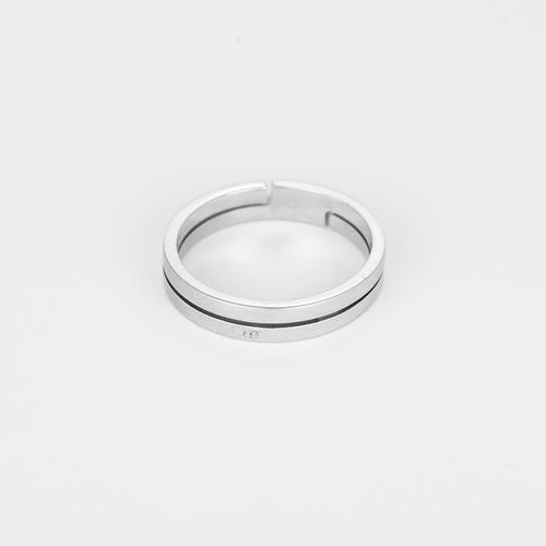 Bague 54 Dinh Van, Bague en Or blanc 18k 58 Facettes DV31288-1