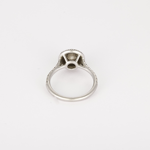TIFFANY - SOLESTE - Bague Platine et Or blanc 18k Diamant