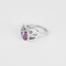 Bague 56 MELLERIO - FLORE Bague en Or blanc 18k Saphir 58 Facettes DV32013-1