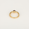 Pomellato - M'ama non M'ama - Bague jonc en or rose, tourmaline et diamants bruns : 0,35 carat