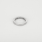 Demie Alliance en or gris et diamants