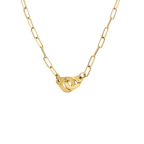 DINH VAN - MENOTTES - Modèle R10 - Collier en or jaune