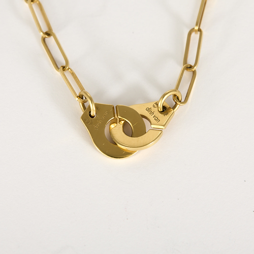 DINH VAN - MENOTTES - Modèle R10 - Collier en or jaune