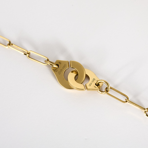 DINH VAN - MENOTTES - Modèle R10 - Collier en or jaune