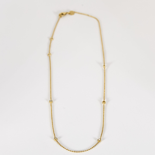 Artus Bertrand - Collier en or jaune et diamants