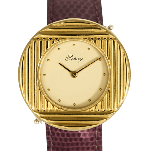Montre Poiray -  Ma première ronde - Montre en acier et or jaune 58 Facettes DV23242-6