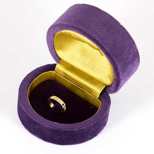 Gucci Bague Icon en Or jaune 18k Diamant