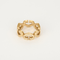 Cartier - Coeur C - Bague en or jaune et diamants