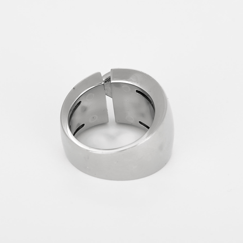 Bague 54.5 Bague en Or blanc 18k Diamant 58 Facettes DV31915-1