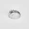 Bague 55 Bague bandeau en or gris et petits diamants 58 Facettes DV31598-1