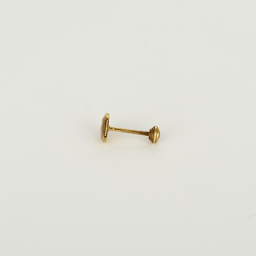Boucles d'oreilles Cartier - Cartier d'amour - Puces d'oreilles en or jaune et diamants 58 Facettes DV26666-2