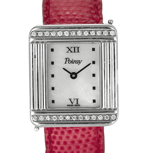 Montre Poiray - Première - Montre en acier et diamants 58 Facettes DV31889-2