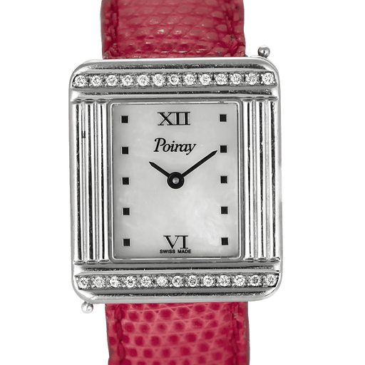 Montre Poiray - Première - Montre en acier et diamants 58 Facettes DV31889-2