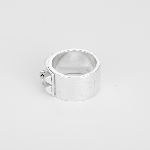 Hermès - Collier de Chien - Bague en argent 58 Facettes DV32042-1
