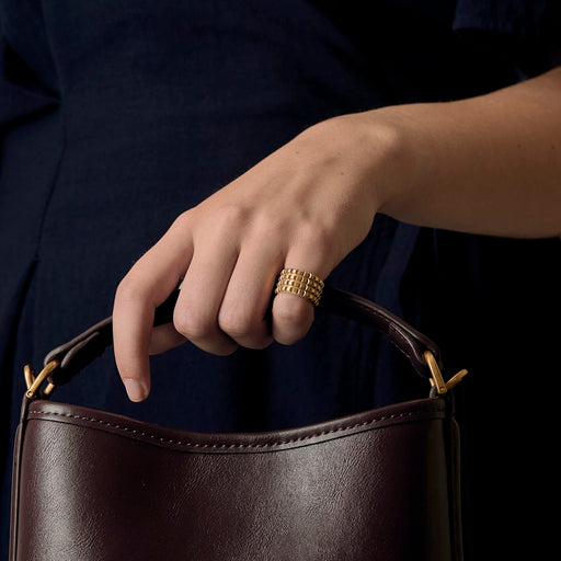 Bague 49 Boucheron - Bague clou de Paris en or jaune 58 Facettes DV32215-1