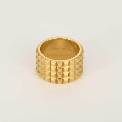 Bague 49 Boucheron - Bague clou de Paris en or jaune 58 Facettes DV32215-1