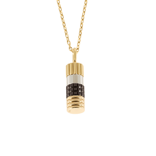 Boucheron - Quatre - Collier en trois ors et PVD marron 58 Facettes DV32215-2