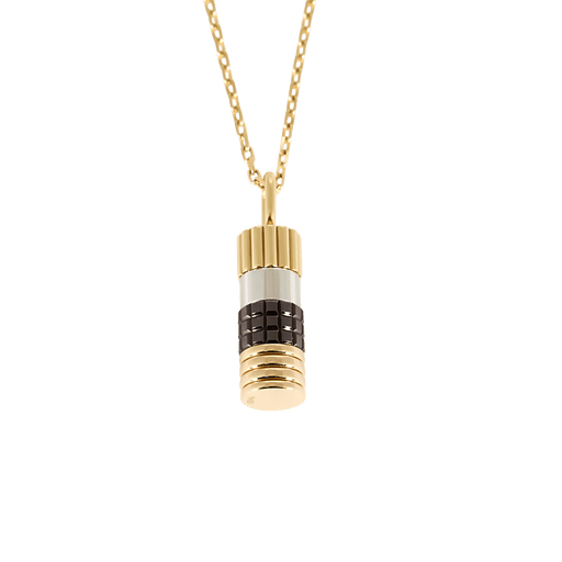Boucheron - Quatre - Collier en trois ors et PVD marron 58 Facettes DV32215-2