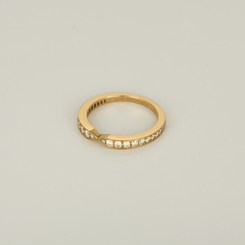 Chaumet - Triomphe - Bague en or rose et diamants