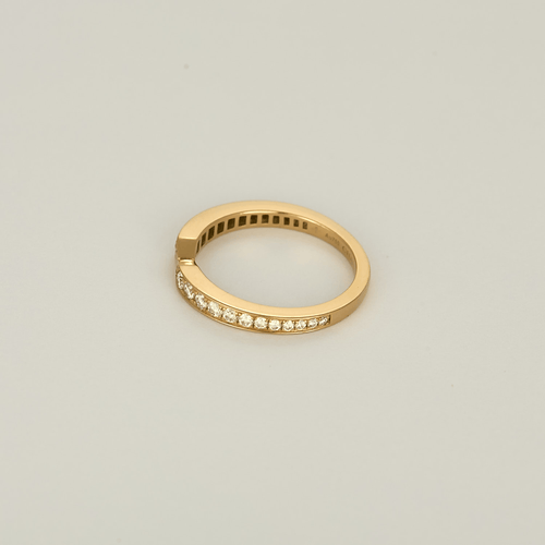 Chaumet - Triomphe - Bague en or rose et diamants