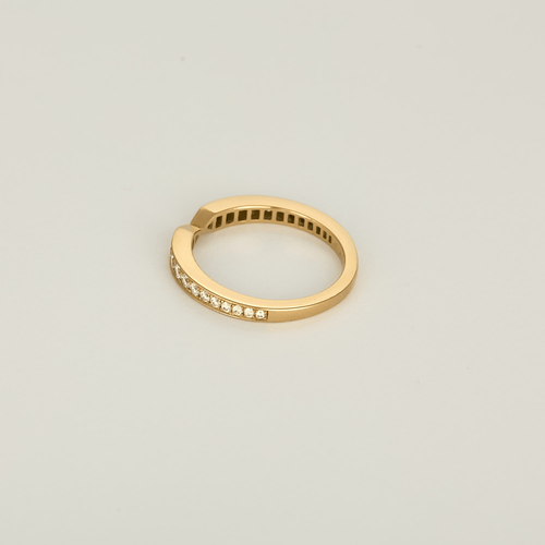 Chaumet - Triomphe - Bague en or rose et diamants
