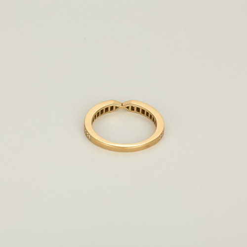 Chaumet - Triomphe - Bague en or rose et diamants