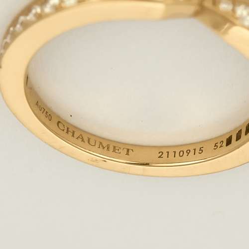 Chaumet - Triomphe - Bague en or rose et diamants