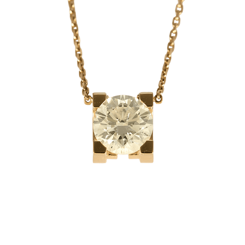 Cartier - C de Cartier - Collier en or jaune et diamant 1,30 carat 58 Facettes DV31731-5