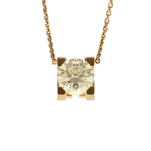 Collier Cartier - C de Cartier - Collier en or jaune et diamant 1,30 carat 58 Facettes DV31731-5