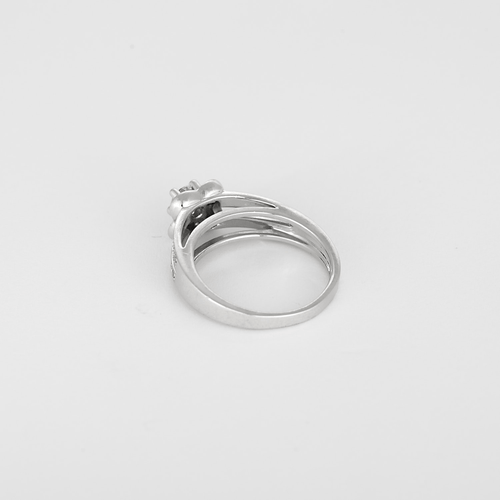 Bague 49 Mauboussin - Chance of love n°2 - Bague en or gris et diamants : 0,36 carat 58 Facettes DV32033-1