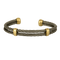 FRED - Force 10 - Bracelet en acier et or. Vintage