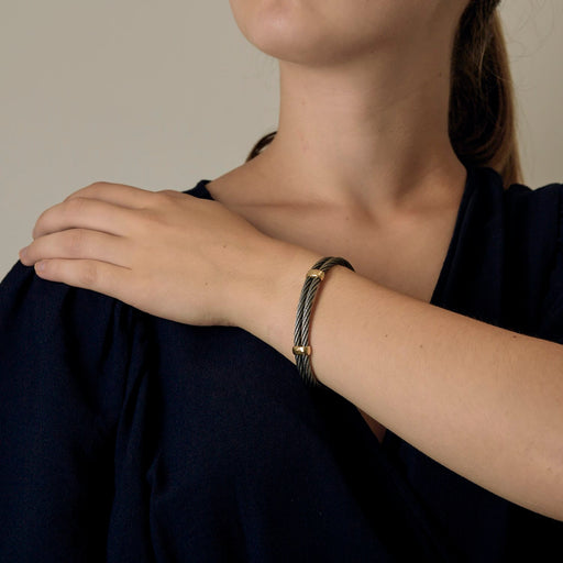 Bracelet FRED - Force 10 - Bracelet en acier et or. Vintage 58 Facettes DV31729-1