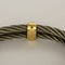 FRED - Force 10 - Bracelet en acier et or. Vintage