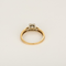 Bague 54 Élégante bague Solitaire en or jaune et or blanc, diamants : 0,28 carat 58 Facettes DV31953-2