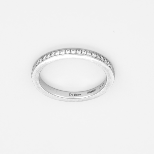 DE BEERS - Alliance américaine en platine et diamants
