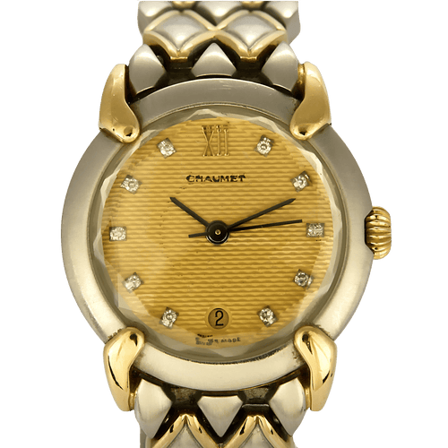 Montre Chaumet - Griffes - Montre en acier et or jaune à mouvement quartz 58 Facettes DV8953-13
