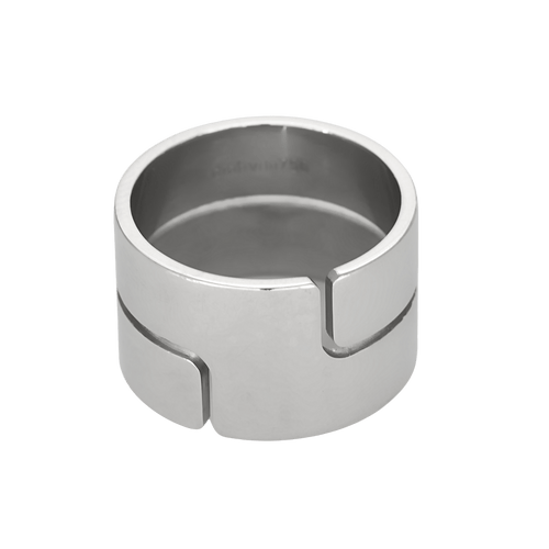 DINH VAN - Seventies - Grand modèle - Bague en or gris 58 Facettes DV32072-1